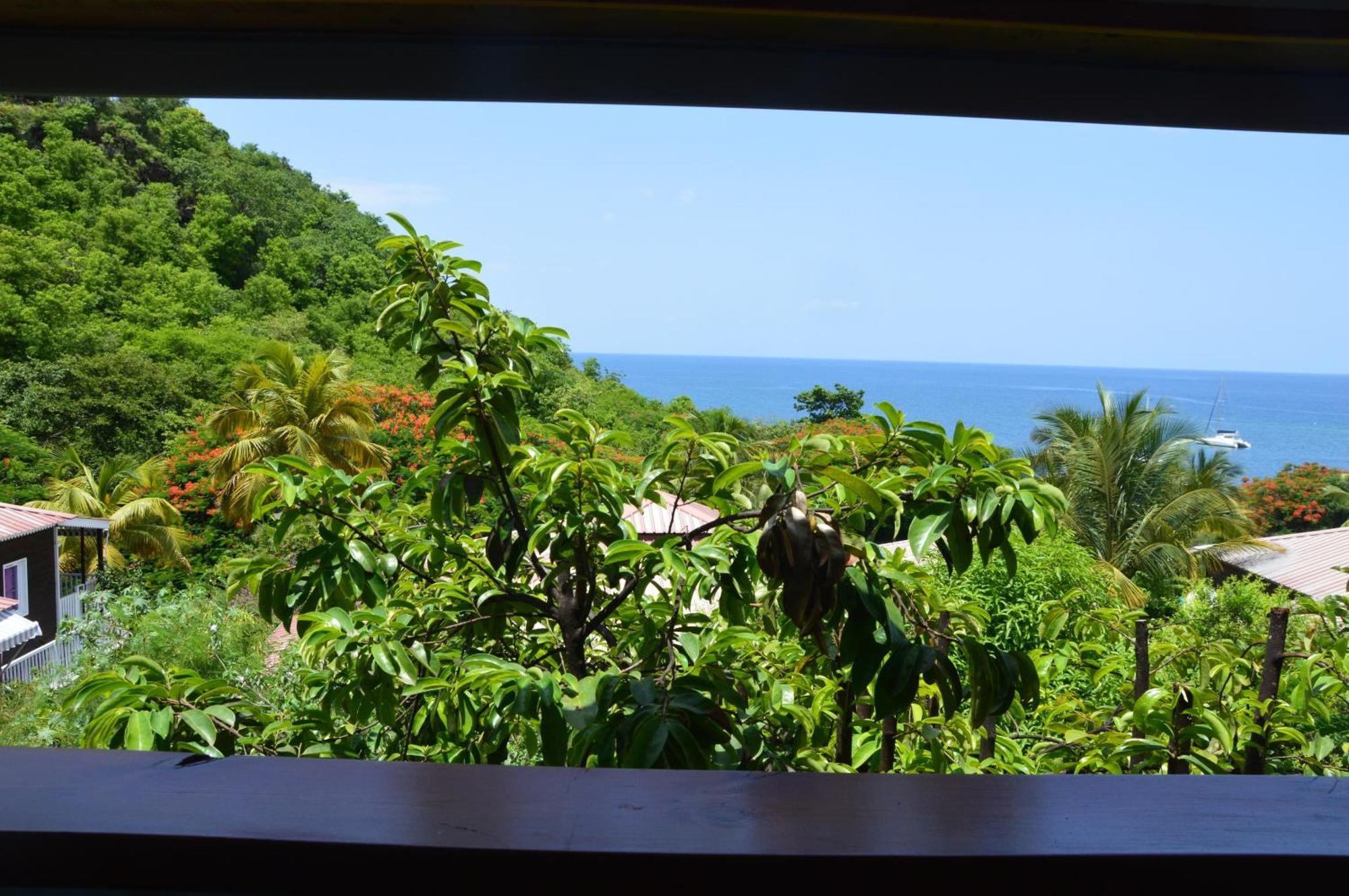 Bungalow Enchanteur A Bouillante Avec Vue Sur La Mer Villa Esterno foto