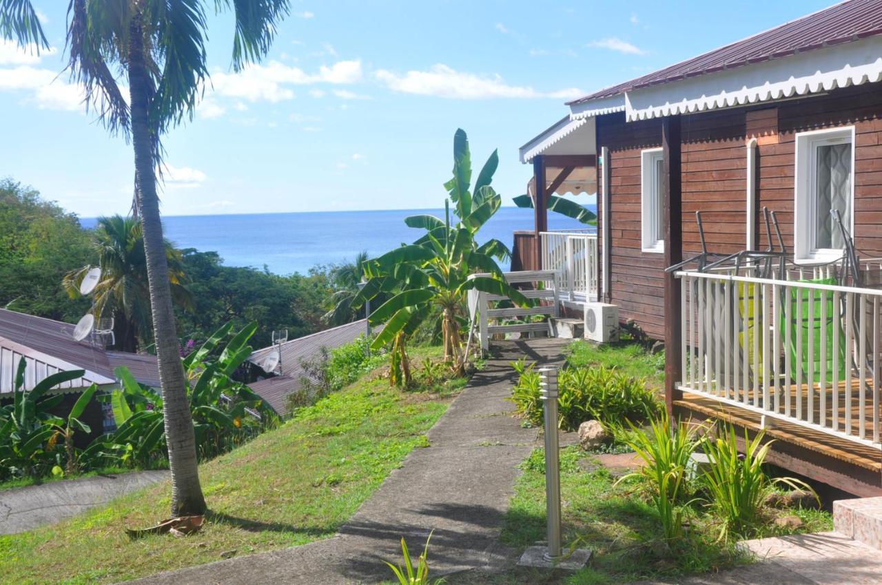 Bungalow Enchanteur A Bouillante Avec Vue Sur La Mer Villa Esterno foto